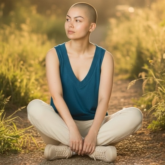 Daily Practice Tops - NWT DAILY PRACTICE Sleeveless V-Neck Yoga Top​